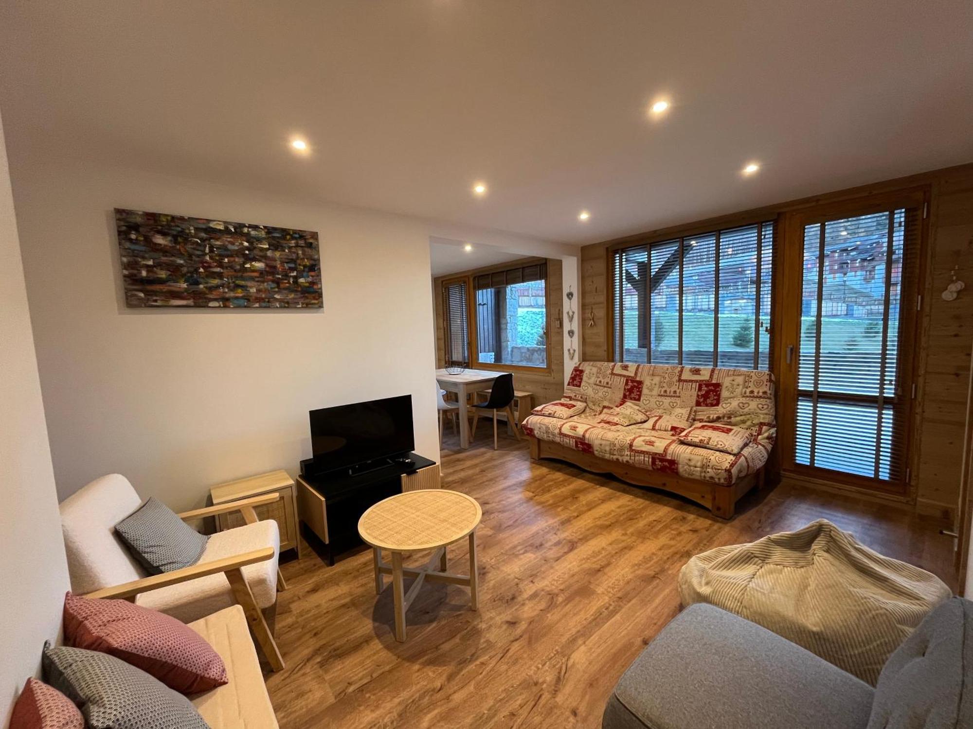 4P Au Pied Des Pistes, Refait A Neuf, La Plagne, Avec Wifi Apartment Bagian luar foto